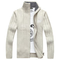 Stand collar sweater