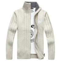 Stand collar sweater
