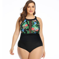 Mesh one-piece swimsuit ladies