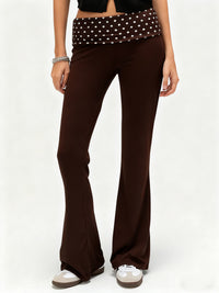 Women's Casual Solid-Colored Slim-Fit Pants