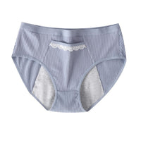 Cotton Cute Mid-waist Plus Size Women's Physiological Pants