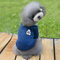 Lapel Dog Sweatshirt