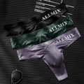 Men's Sports Fitness Letter Thin Transparent T-back