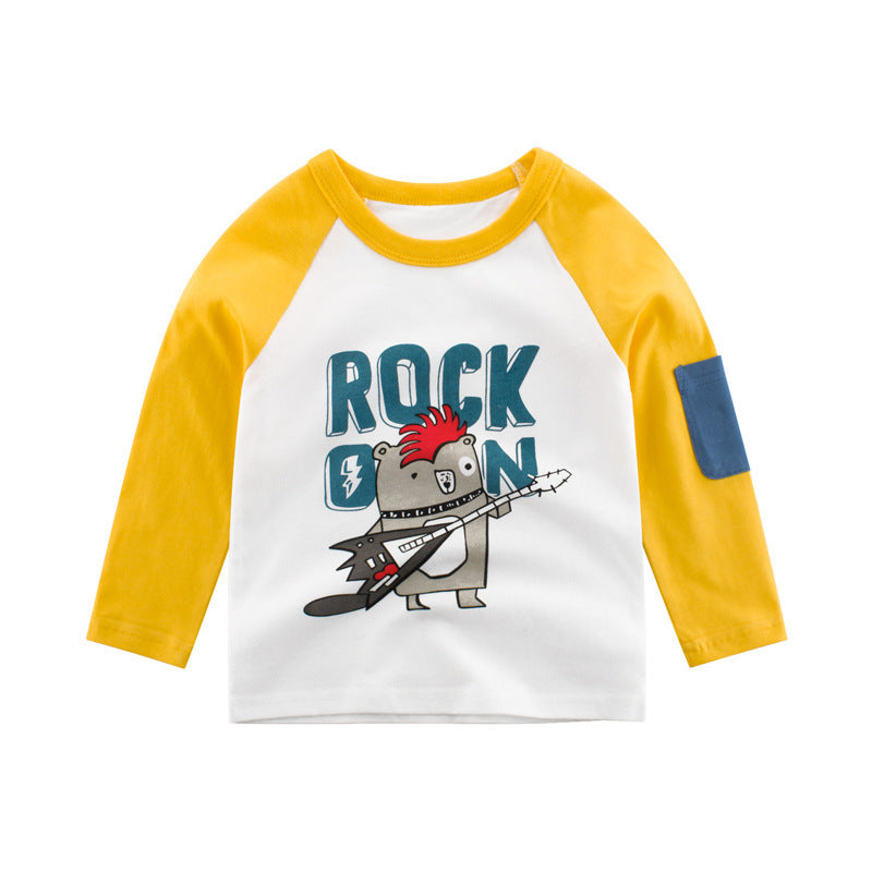 children's clothing wholesale boys autumn long sleeve T-shirt