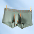 Men's Sports Fitness Low Waist Small Boxer Contrast Color Pants