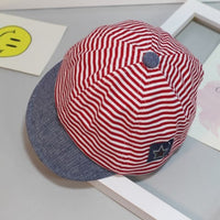 Striped sunhat