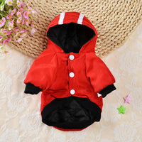 Warm double-layer pet clothes