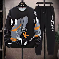 Sports Suit With Ankle Banded Pants