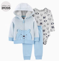 Spring And Autumn Printed Cartoon Solid Color Long Sleeve Hooded Sweater