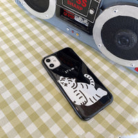 Japanese And Korean Cute Little Tiger Simple Creative Mobile Phone Case