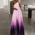 SpringSummer Fashion Bestseller Ombre Sleeveless Dress