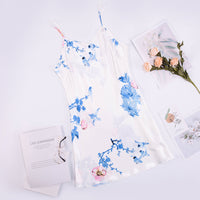 Sexy V-neck suspender nightdress