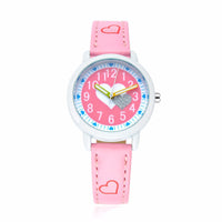 Cartoon love dial casual fashion children's watch