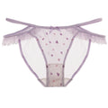 Women's low waist mesh panties