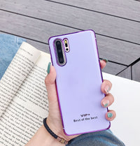 luxury plating soft tpu case for huawei silicone cover