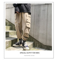 Hip-hop loose overalls boys