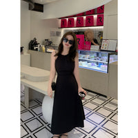 Beach Style Hollow Out Halter Strap Dress With A Waist Cutout