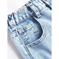 Loose Slimming Sense Of Design Wide Leg Mop Pants