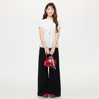 Women's Spring Designer Base Layer Slim-Fit Inner Top