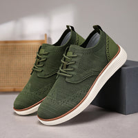 Outdoor Fly Woven Mesh Hiking Versatile Men's Casual Shoes