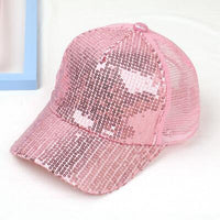 Children's Hat Performance Sequin Baseball Cap