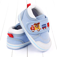 Baby soft bottom non-slip embroidered shoes