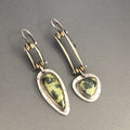 Fashionable Best-selling Minimalist Two-tone Asymmetrical Earrings