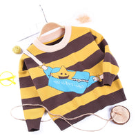 Children's striped sweater