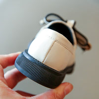 British Casual All-match Leather Shoes Little Girl College Retro