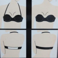 Gathering Bra Women's Silicone Strapless