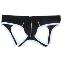 Men's Fashion Personality Mesh Hollow Briefs