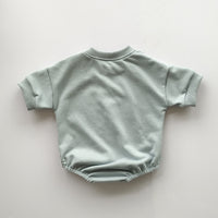 Alphabet Embroidery Baby Short Sleeved Kazakhstan