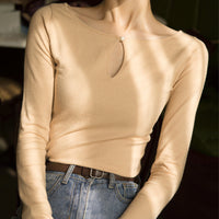Inner Wear Fashion Bottoming Shirt High-grade Shoulder Top