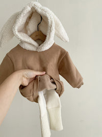 Infant Children's Cotton Cartoon Plus Fleece Sweater