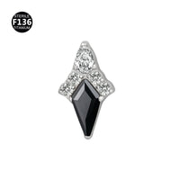 Versatile Minimalist Kite-shaped Rhombus Earring Studs
