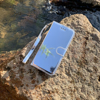 Phone Case Anti-mirror Leather Cover Flip