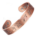 Amazon Cross-Border Retro Magnetic Unisex Solid Copper Energy Bracelet