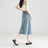 Women's Fashion Personality Hip-wrapped Mid-length Dress