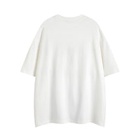 Men's Printed Loose Pure Cut-sleeve Top