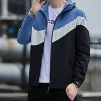 Men's Thin Coat Hooded Trendy Brand