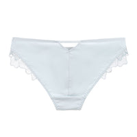 Triangle Cup Lace Embroidered French Lingerie Set