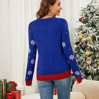 Loose And Lazy Women's Knitted Sweater Long Sleeve