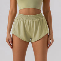 Women's Loose High Waisted Yoga Shorts
