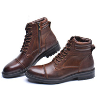 Men's Casual Leather Martin Boots