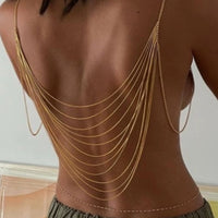 Simple Fashion Multi-layer Body Chains