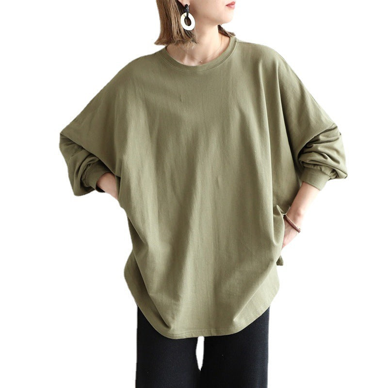 Women's Loose Mid-length Sweater