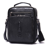 Genuine Leather Shoulder Messenger Bag Vintage Crazy Horse