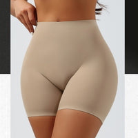 Mid-waist Boxer Seamless Body Shaping Boxer Safety Pants For Women