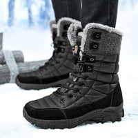 Northeast Plus Size Fleece Snow Boots Men's Shoes