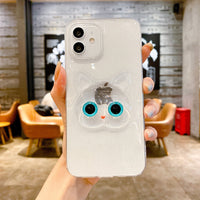 Compatible with Apple , Mobile Phone Shell Transparent Tide Brand Epoxy Glitter Starry Sky